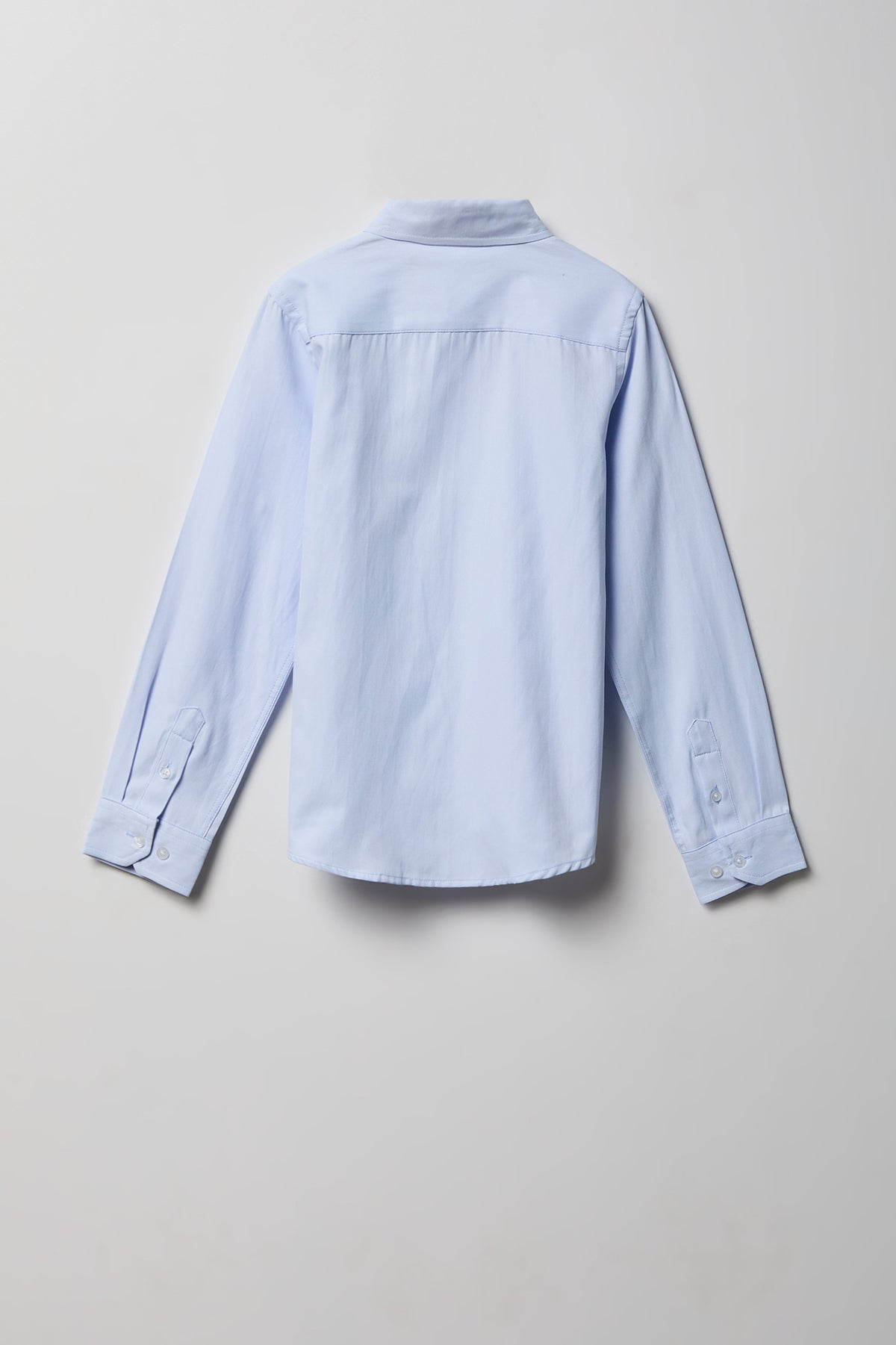 Alt View 2. Boys Dress Shirt - Light Blue