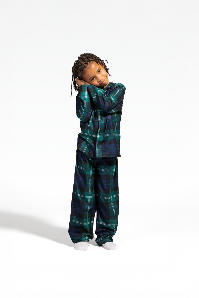 Ensemble Pyjamas de famille Flanelle festive pour enfant