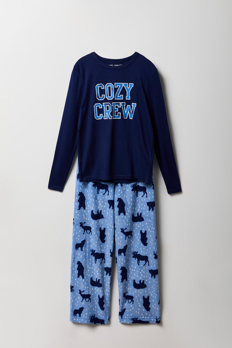 Kids Fammy Jammies Cozy Crew Pajama Set
