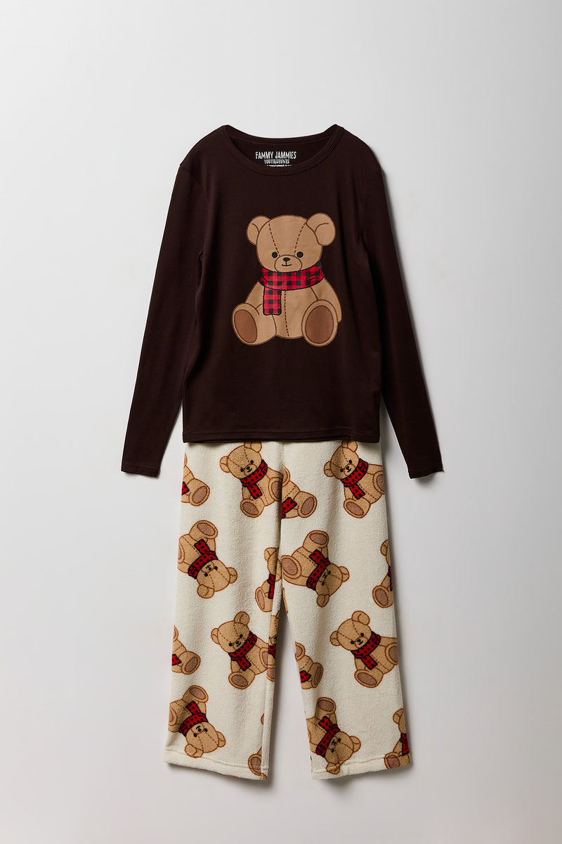 Ensemble Pyjamas de famille à imprimé Comfy Cubs pour enfant