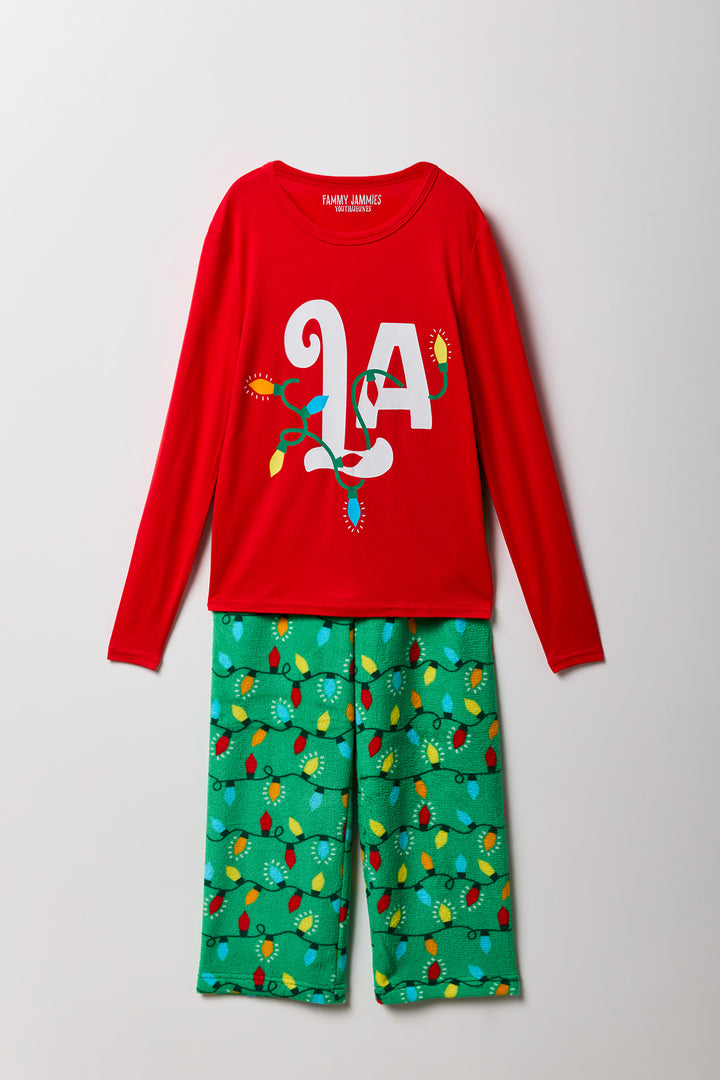Kids Fammy Jammies 'Tis the Season Pajama Set