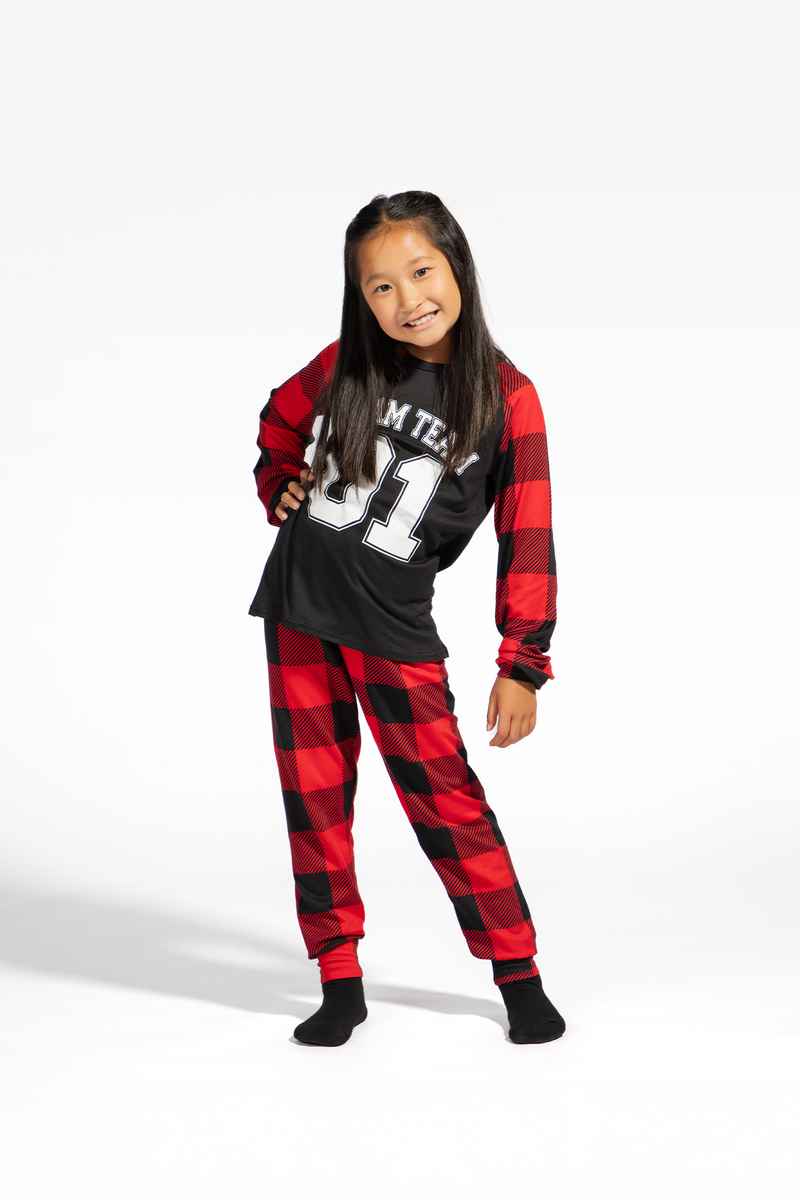 Kids Fammy Jammies Dream Team Pajama Set