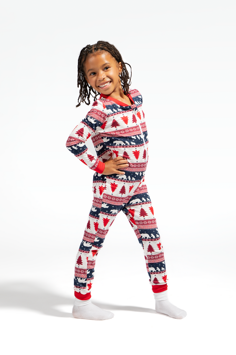 Kids Fammy Jammies Bear Isle Onesie