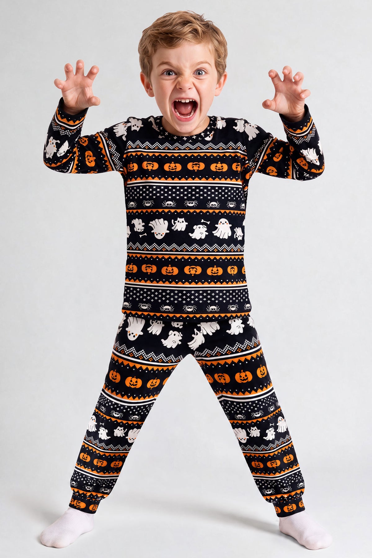 Ensemble pyjama Pyjamas de famille Squad Ghouls pour enfants