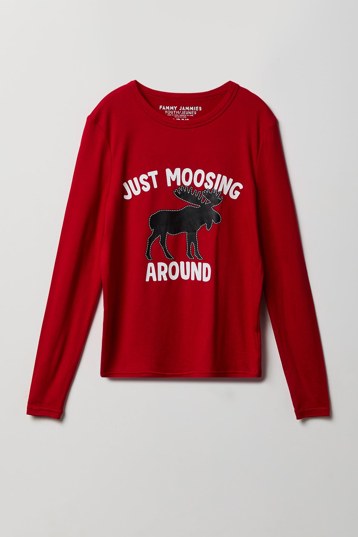 Vue alternative 2. Ensemble pyjama Pyjamas de famille Moosing Around pour enfant