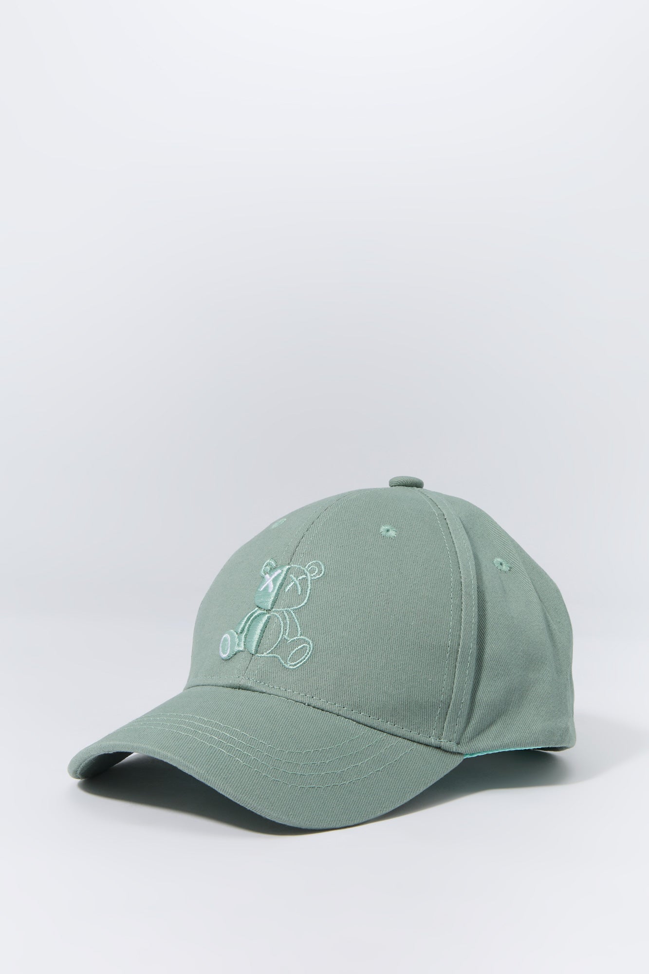 Bear Embroidered Baseball Hat