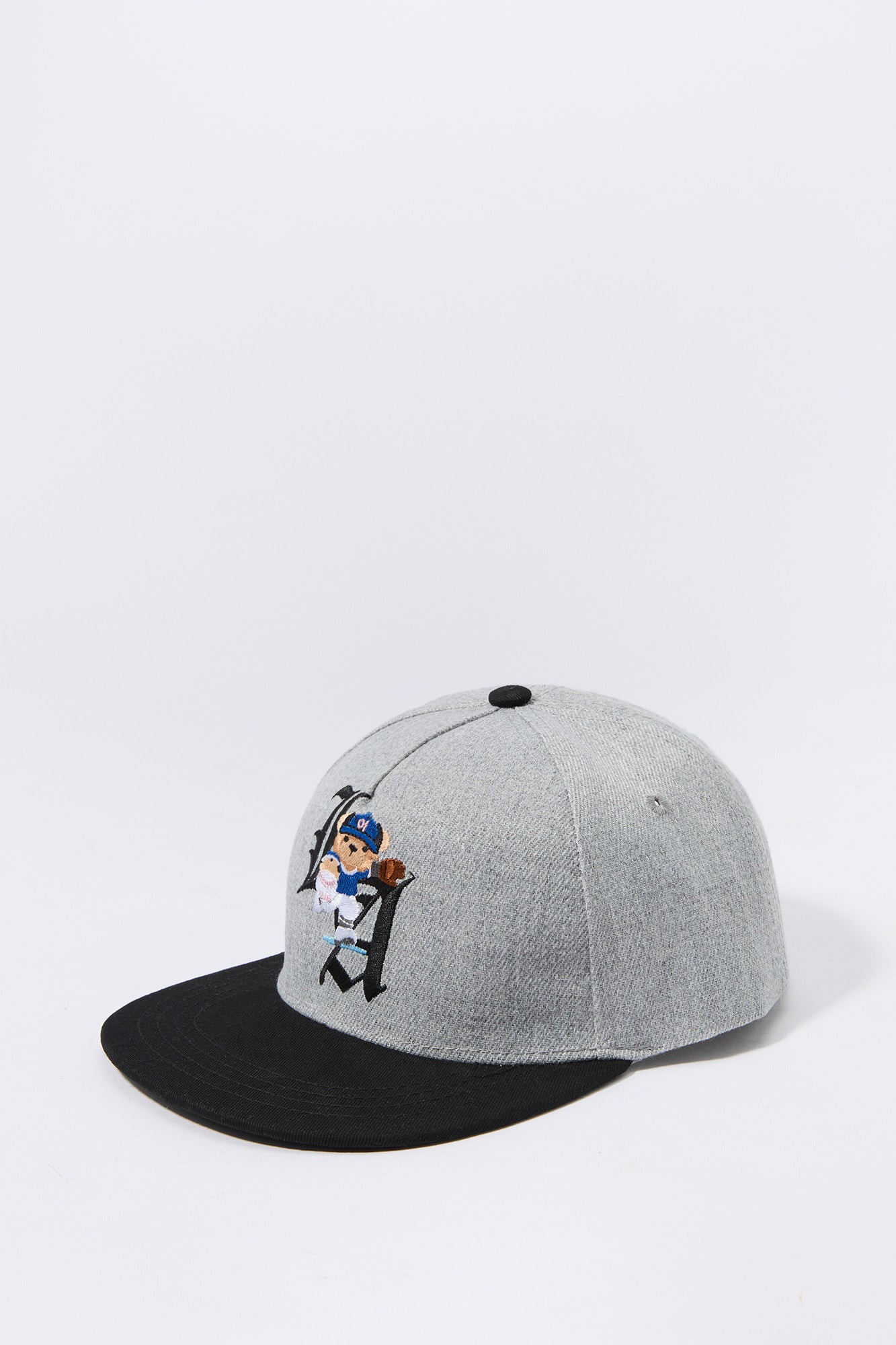 Casquette réglable avec motif brodé LA Baseball Teddy pour garçon