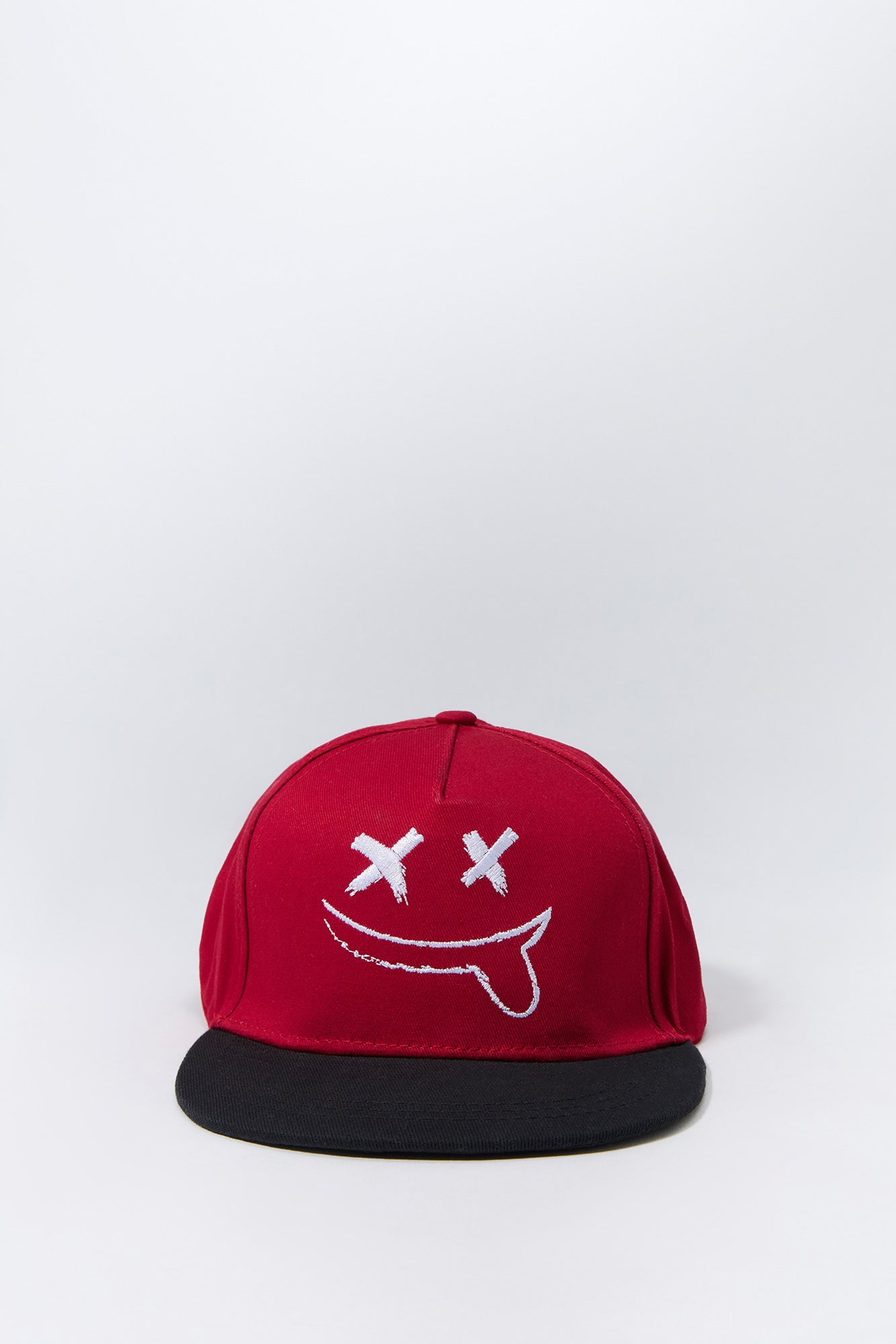 Casquette réglable avec motif brodé Smiley pour garçon