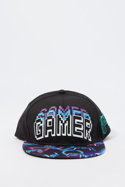 Gamer Graphic Snapback Hat
