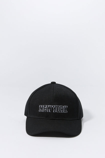 Casquette de baseball avec motif brodé New York