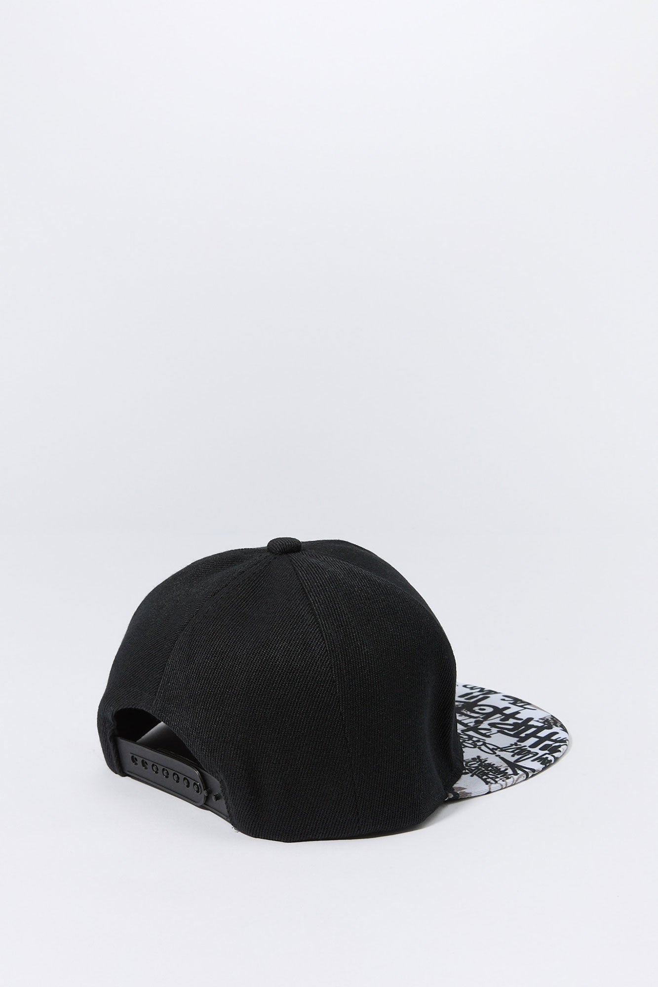 Casquette réglable avec motif brodé Brooklyn et imprimé graffitis