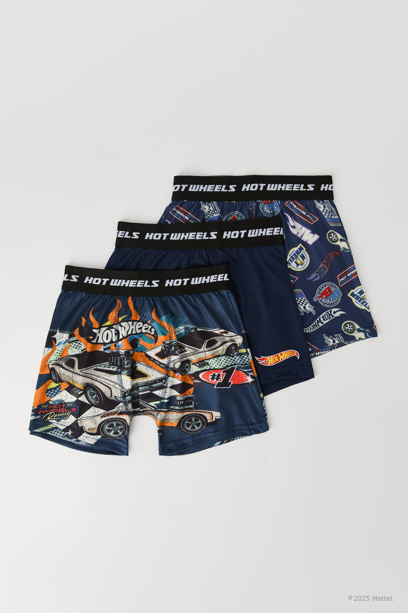 Hot Wheels™ Boys Printed Boxer Brief (3 Pack)