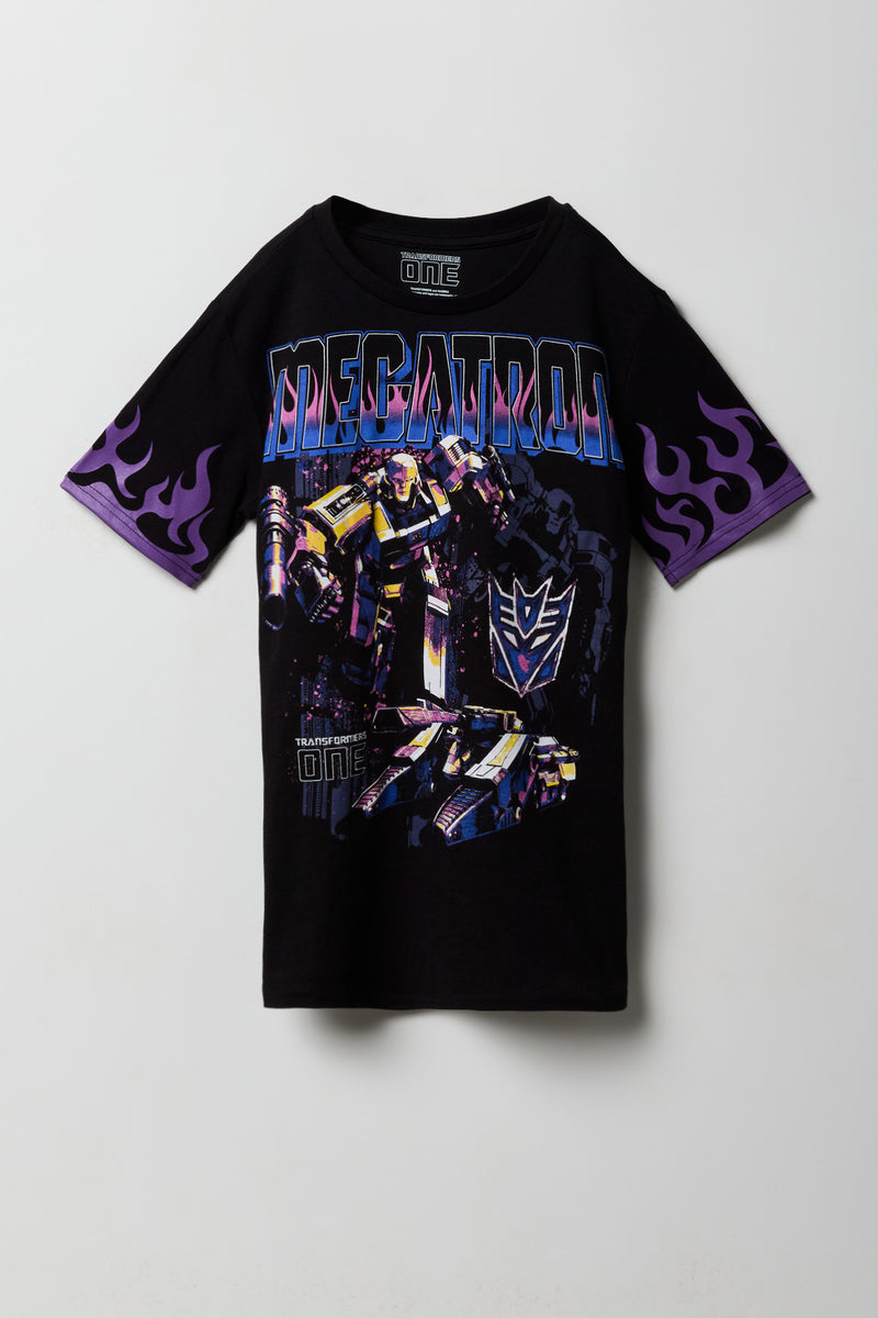 T-shirt à imprimé Megatron pour enfants