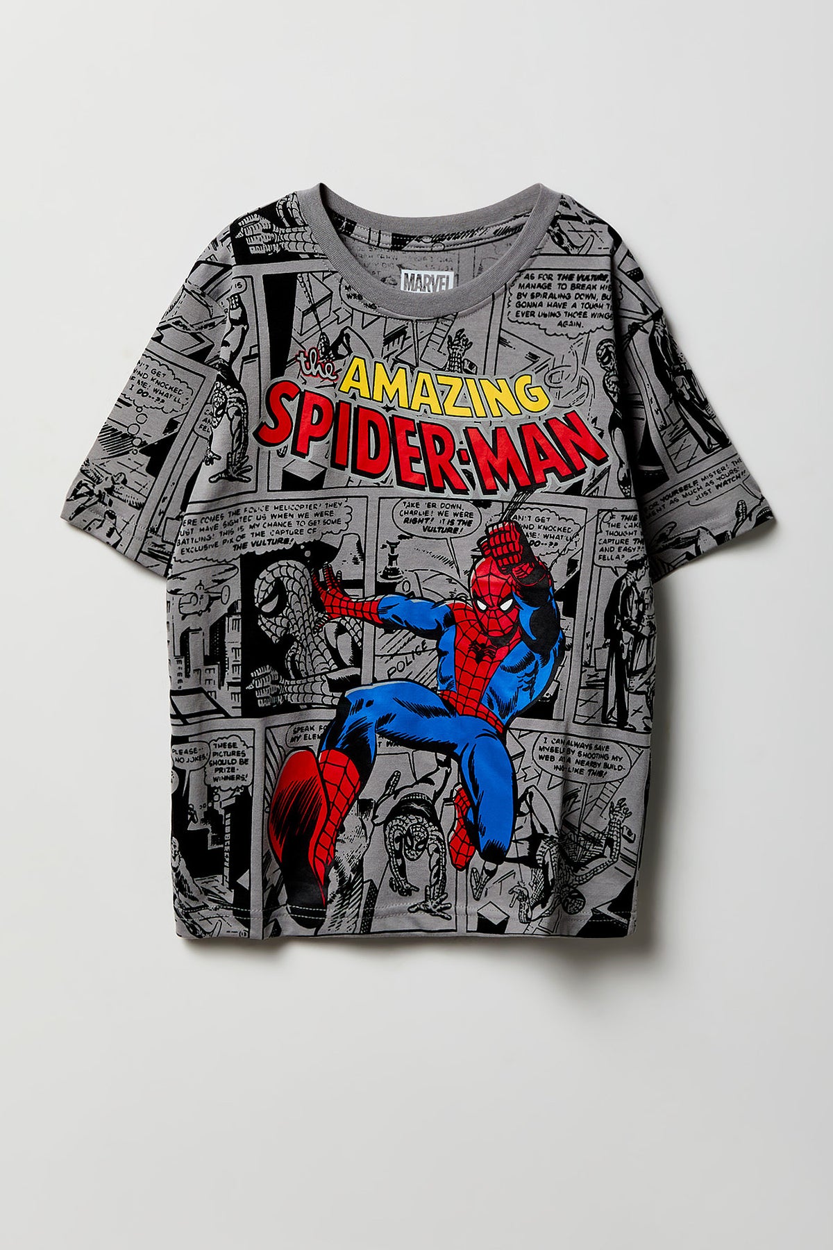 T-shirt à imprimé The Amazing Spider-Man pour enfant