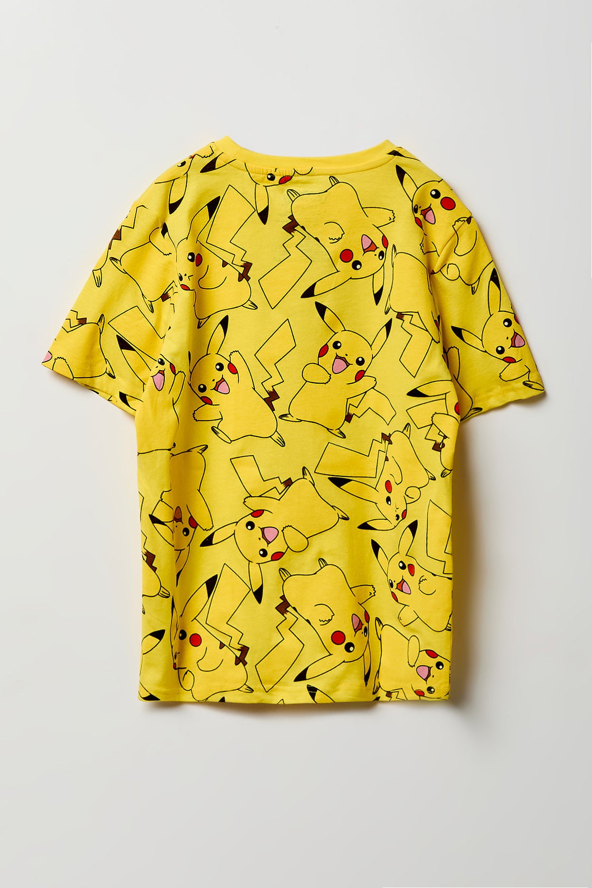 Alt View 2. Kids Pikachu Print T-Shirt - Yellow