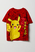 Kids Pikachu Graphic T-Shirt