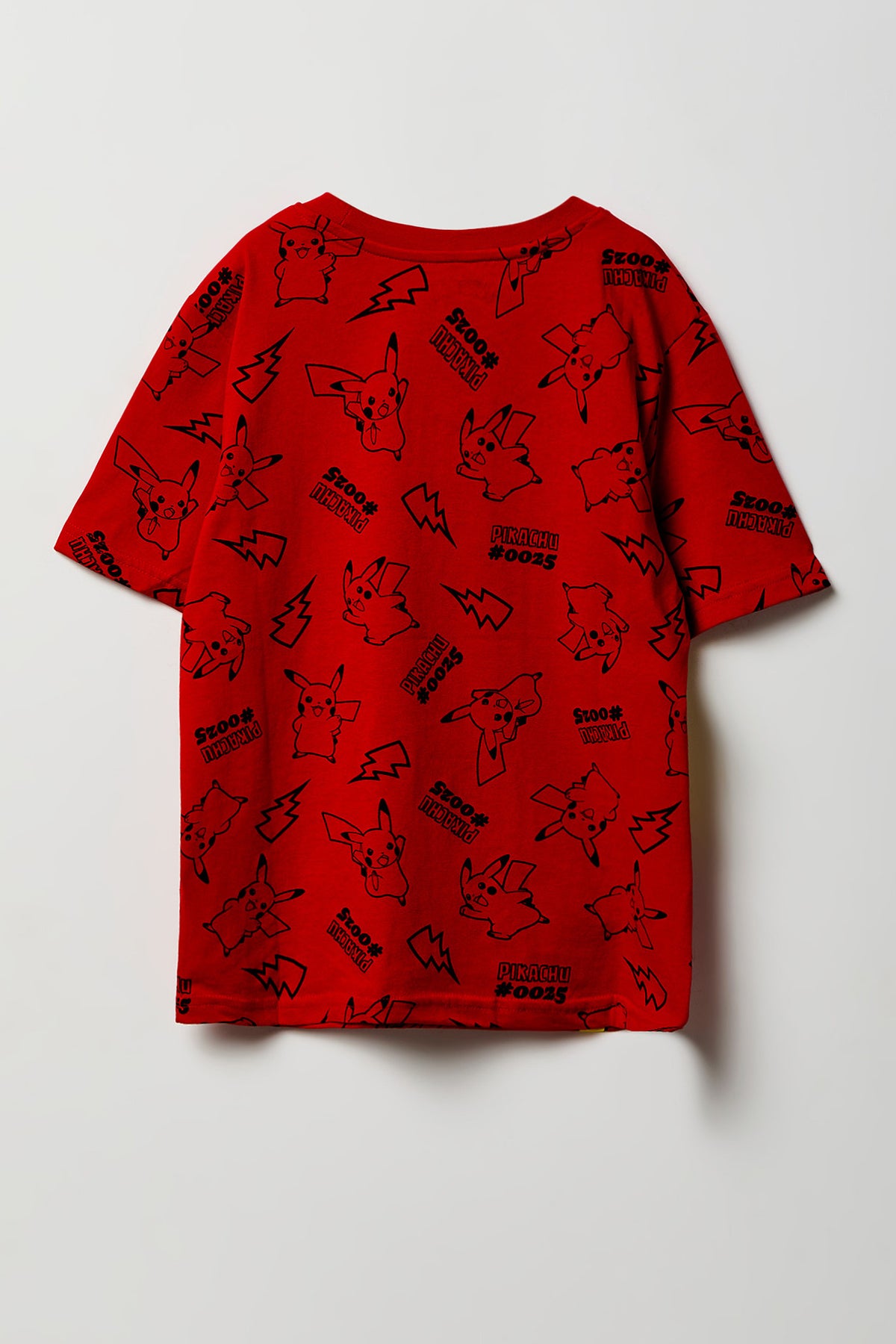 Alt View 2. Kids Pikachu Graphic T-Shirt - Red