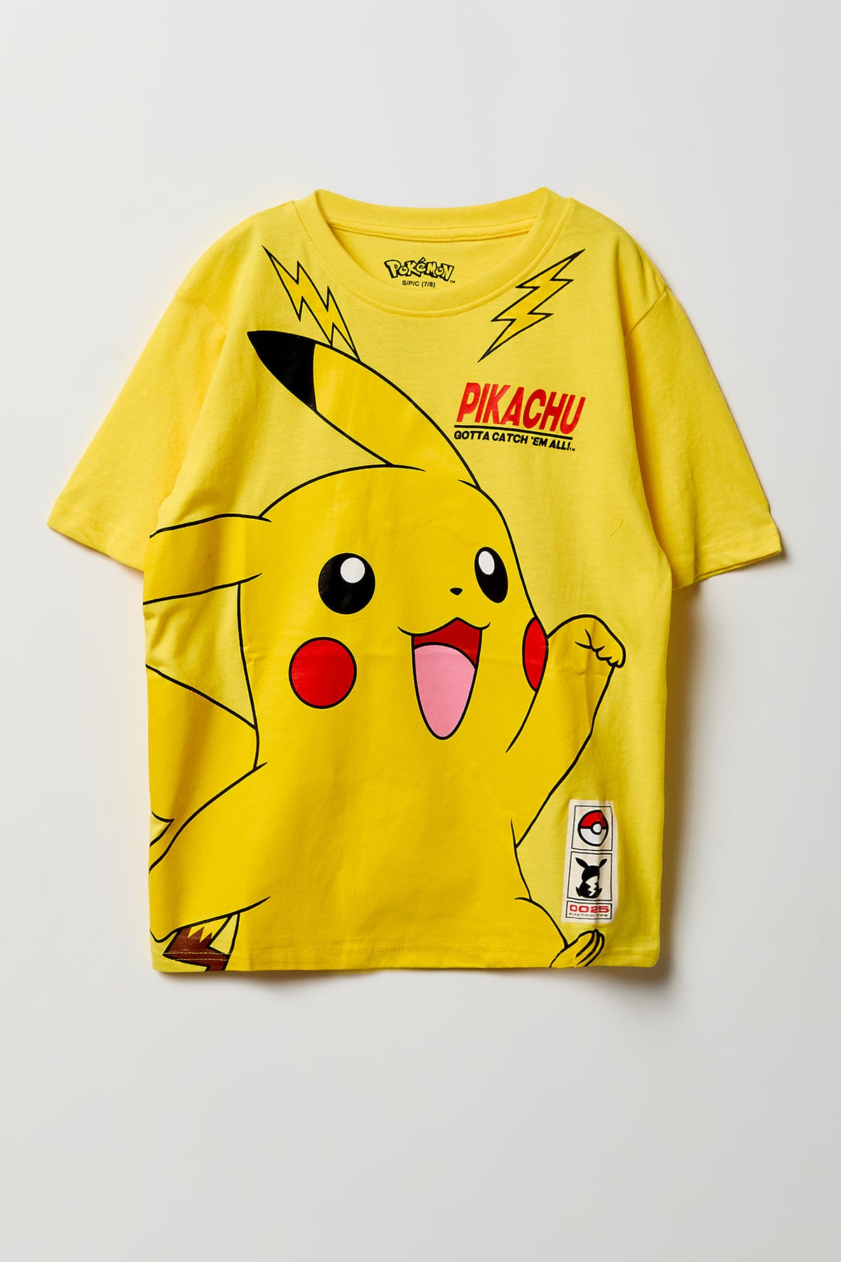 T-shirt à imprimé Pikachu pour enfant