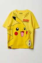 T-shirt à imprimé Pikachu pour enfant