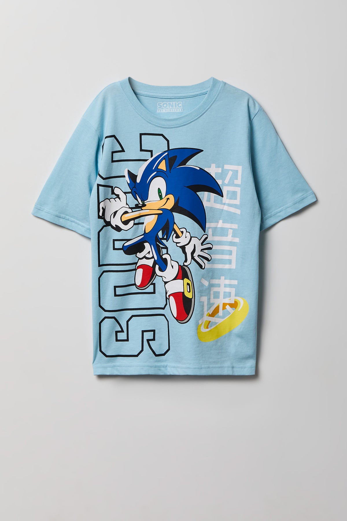Kids Sonic Graphic T-Shirt - Blue