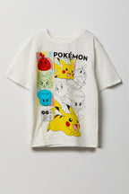 T-shirt à imprimé Pokémon pour enfant