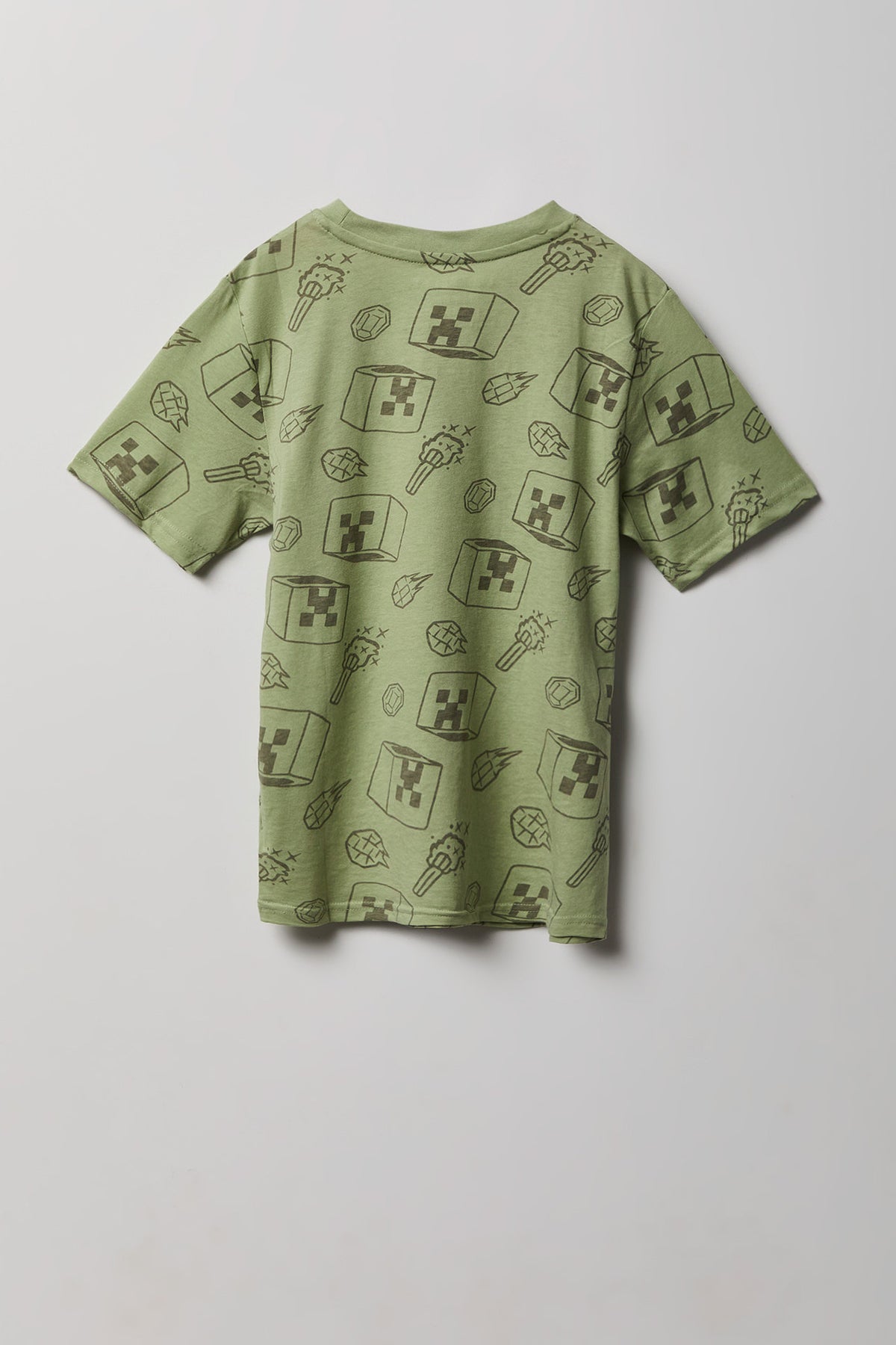 Vue alternative 2. T-shirt à imprimé Minecraft pour enfant