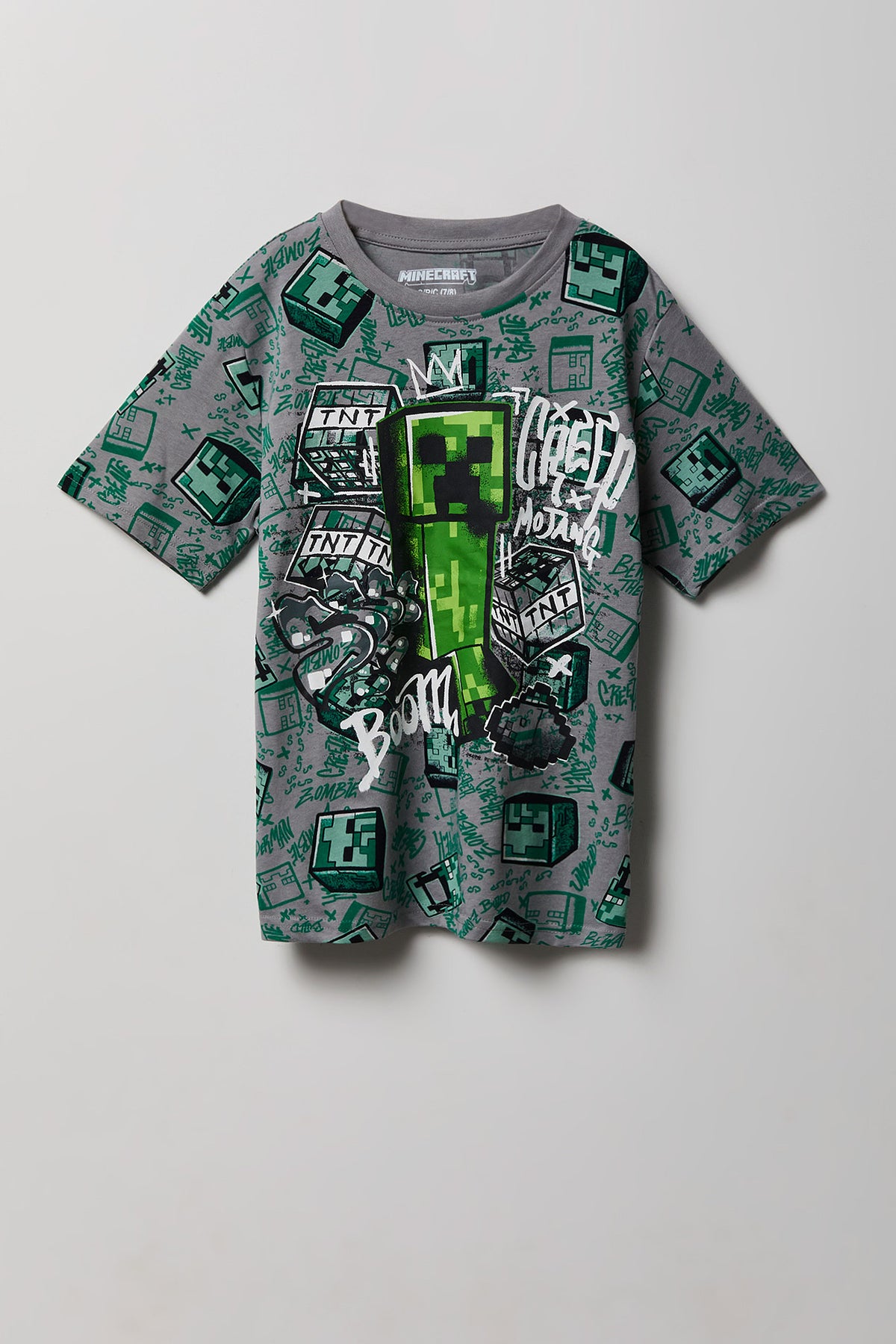 T-shirt à imprimé Minecraft pour enfant