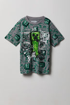 T-shirt à imprimé Minecraft pour enfant