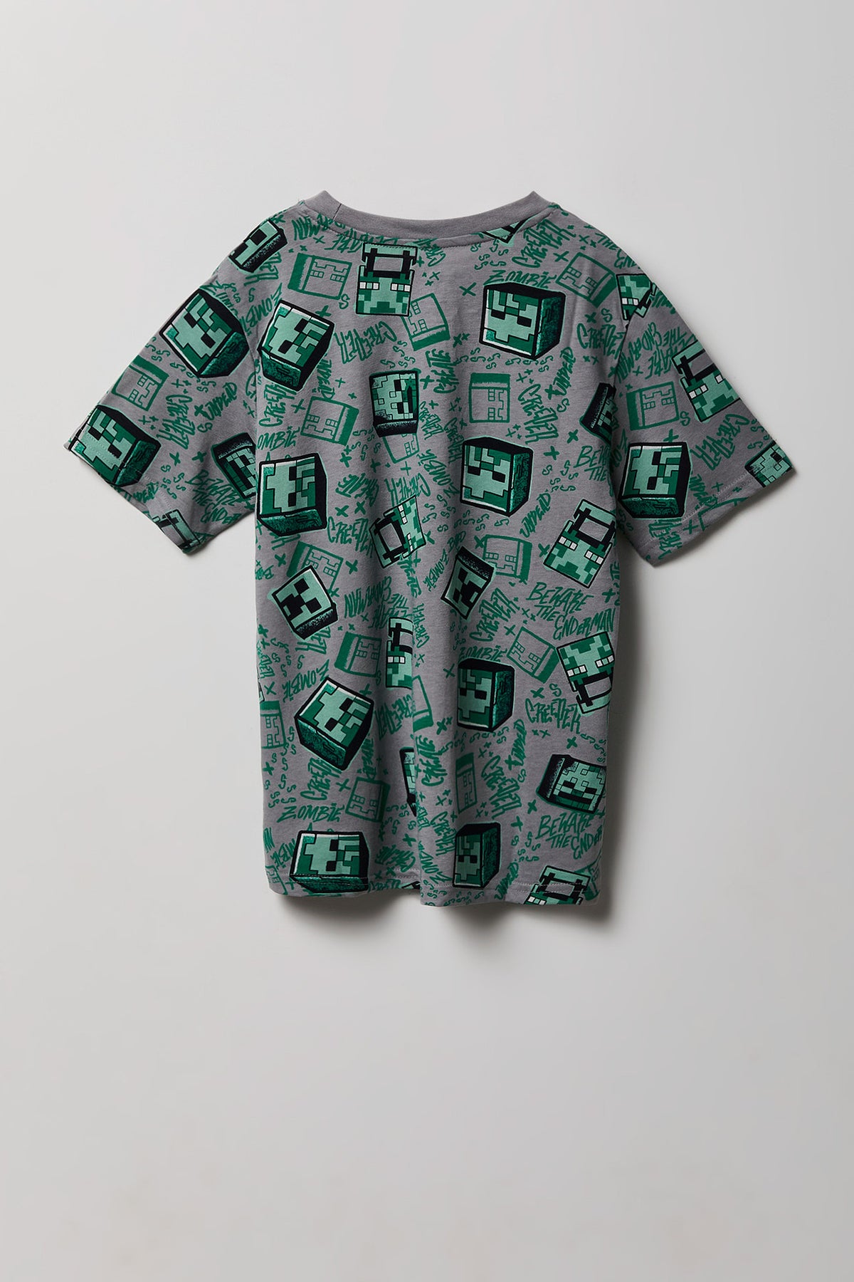 Vue alternative 2. T-shirt à imprimé Minecraft pour enfant