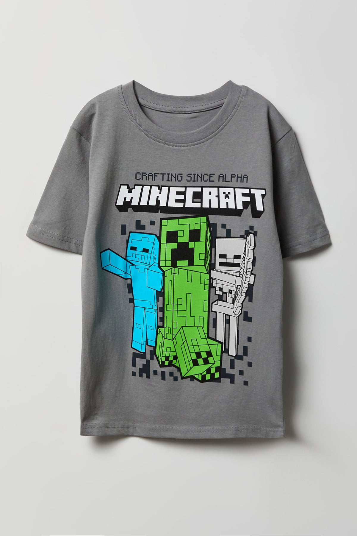 T-shirt à imprimé Minecraft pour enfant