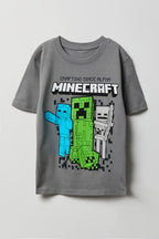 T-shirt à imprimé Minecraft pour enfant