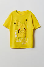 T-shirt à imprimé Pikachu pour enfant