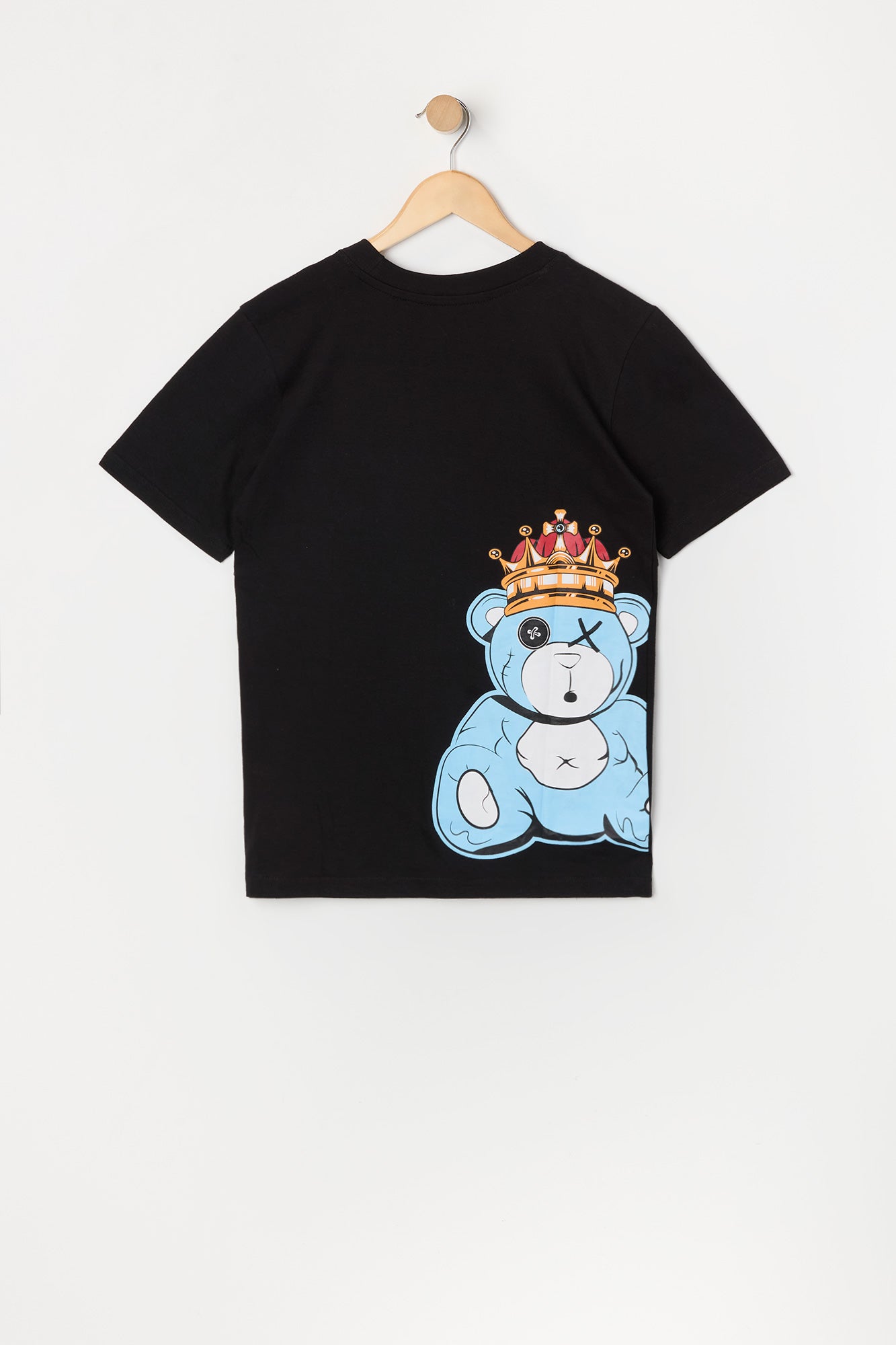 T-shirt à imprimé King Teddy pour garçon