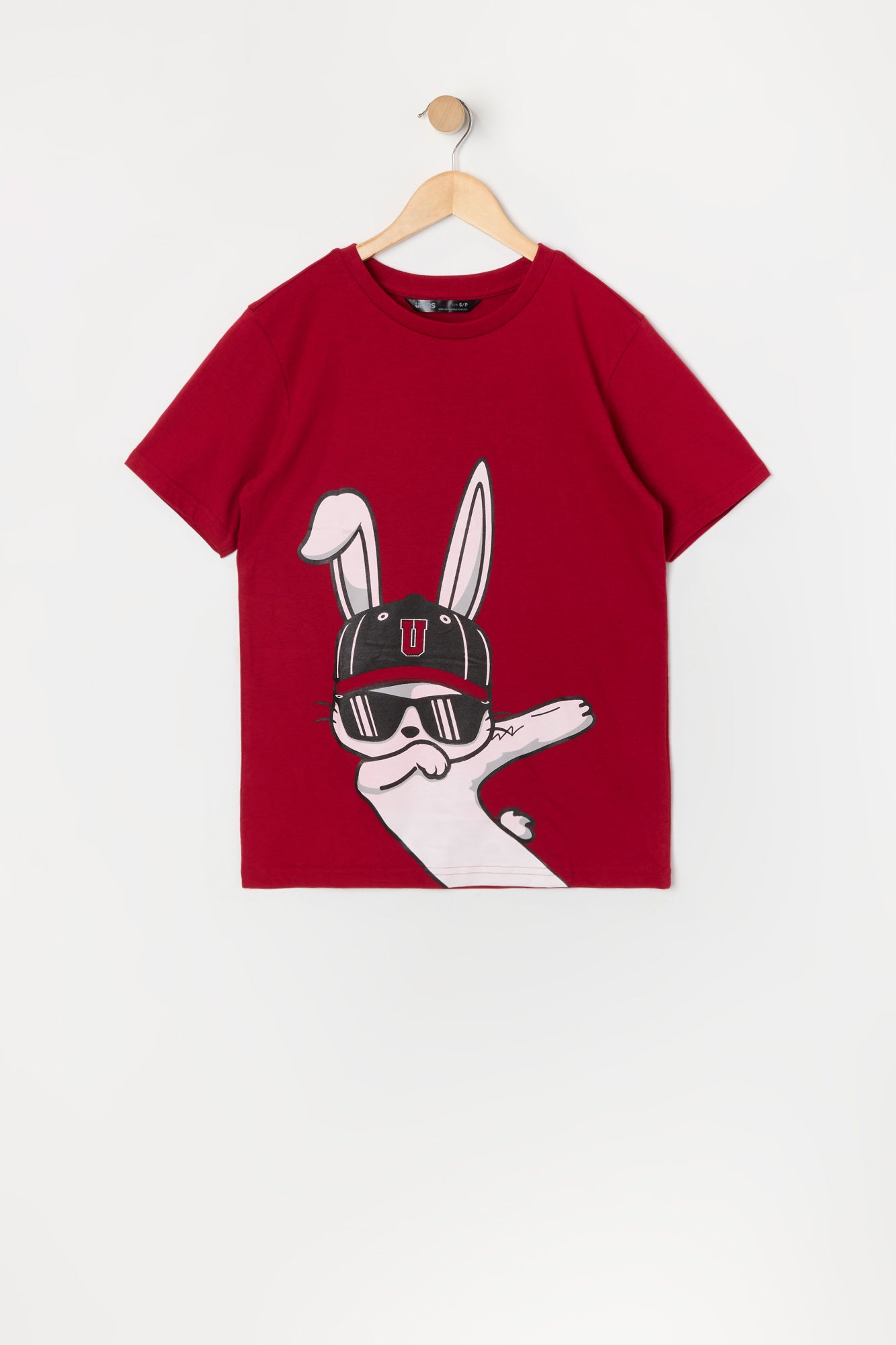 Boys Cool Bunny Graphic T-Shirt