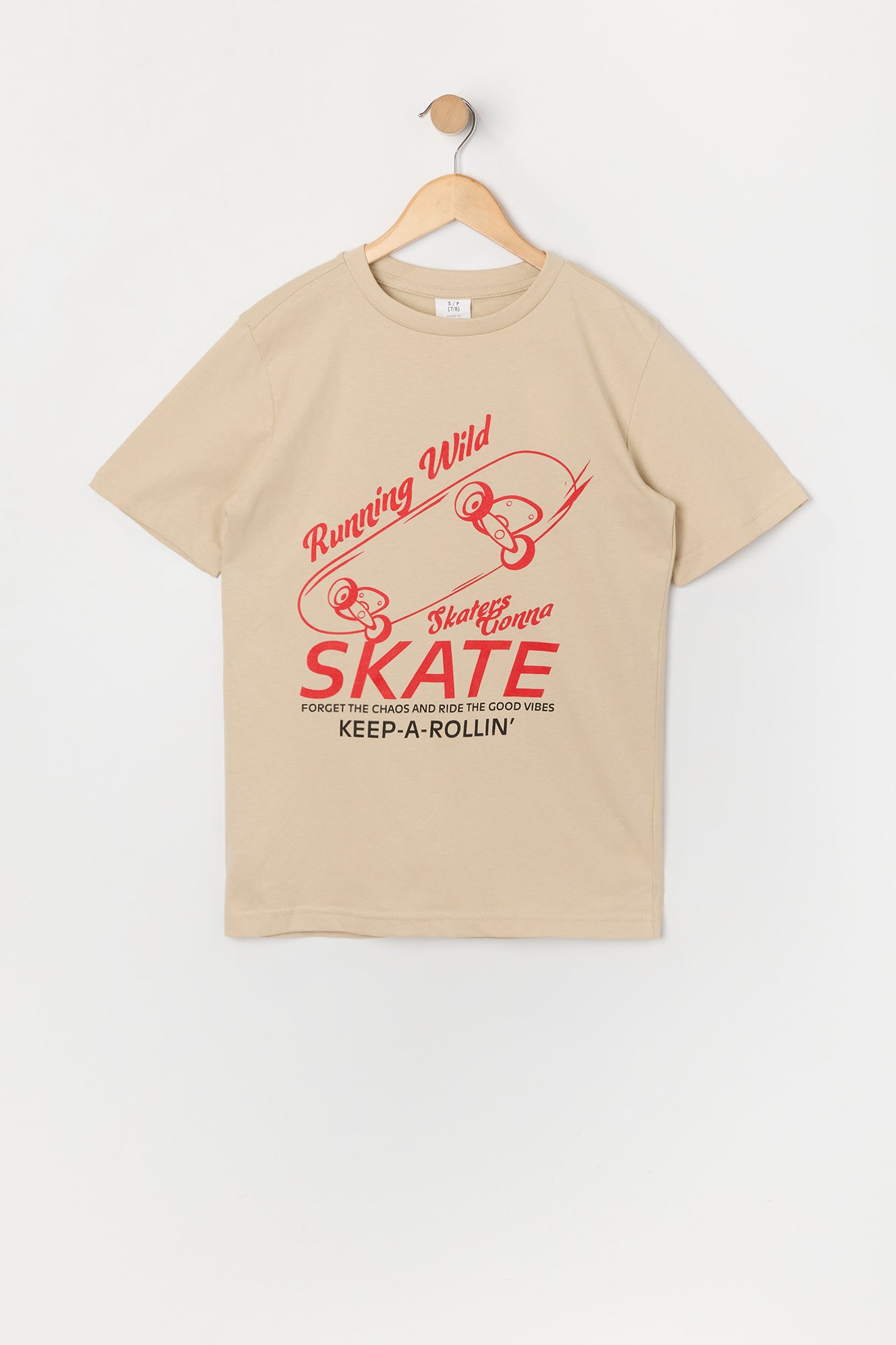 Boys Skaters Gonna Skate Graphic T-Shirt