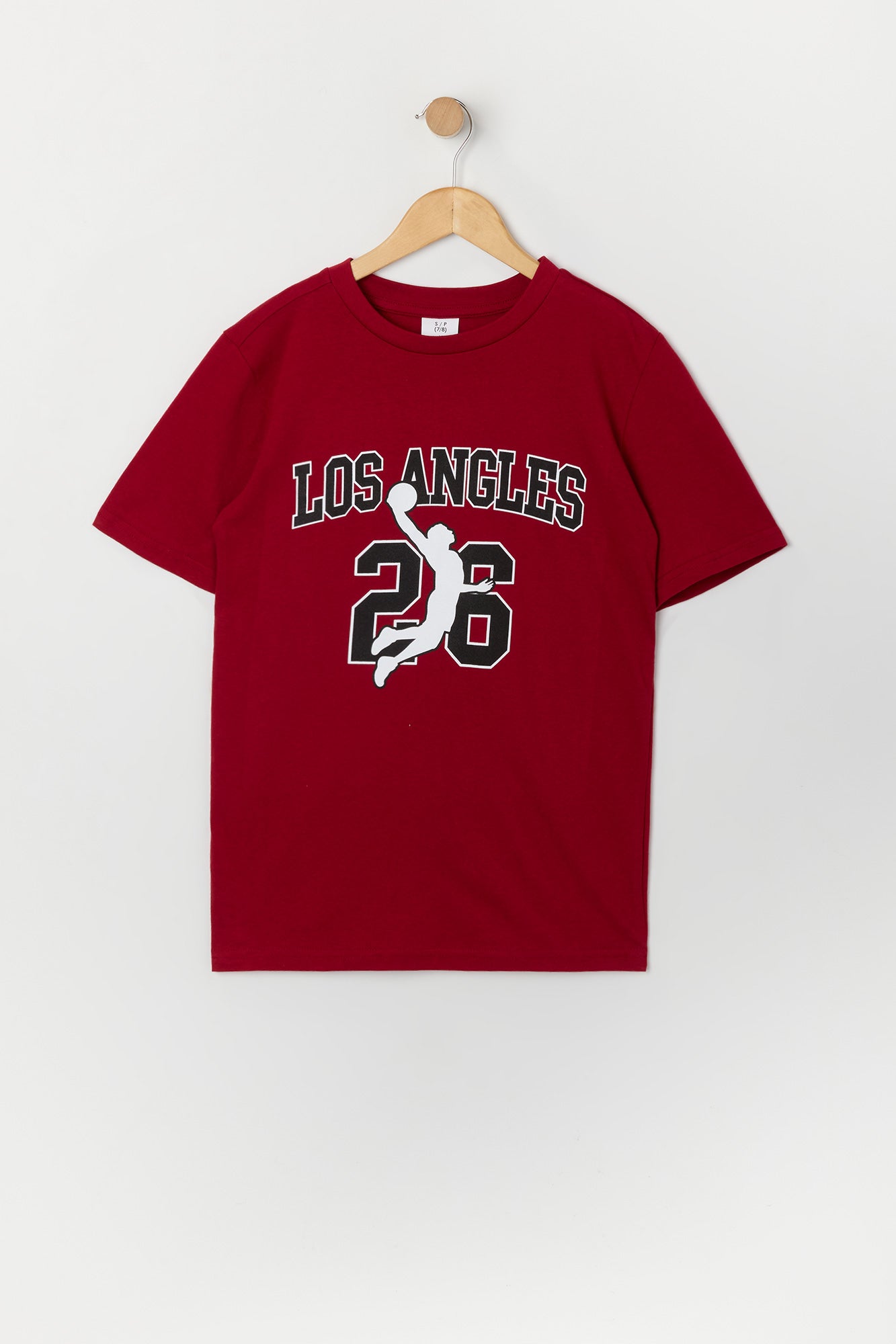 T-shirt à imprimé Los Angeles Basketball pour garçon