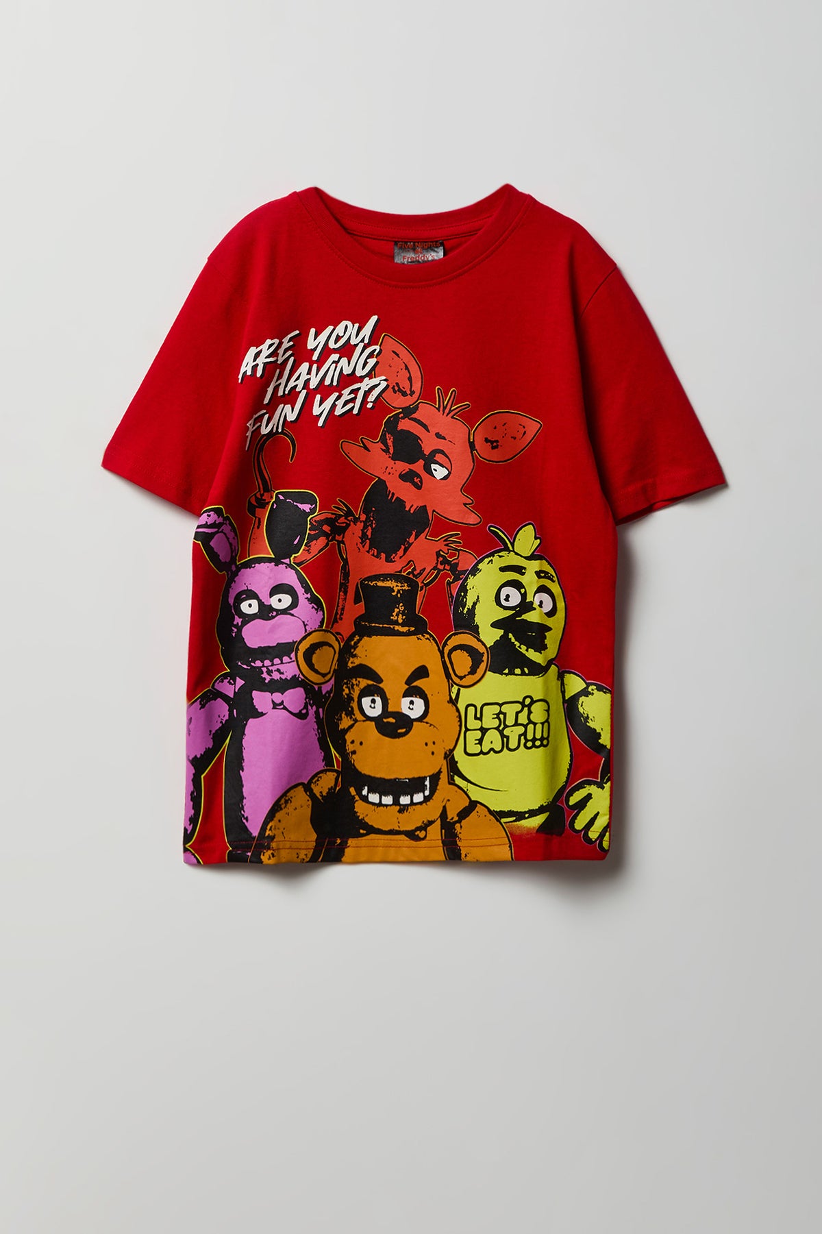 T-shirt à imprimé Five Nights At Freddy's pour enfant