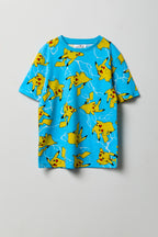 T-shirt à imprimé Pikachu pour enfant