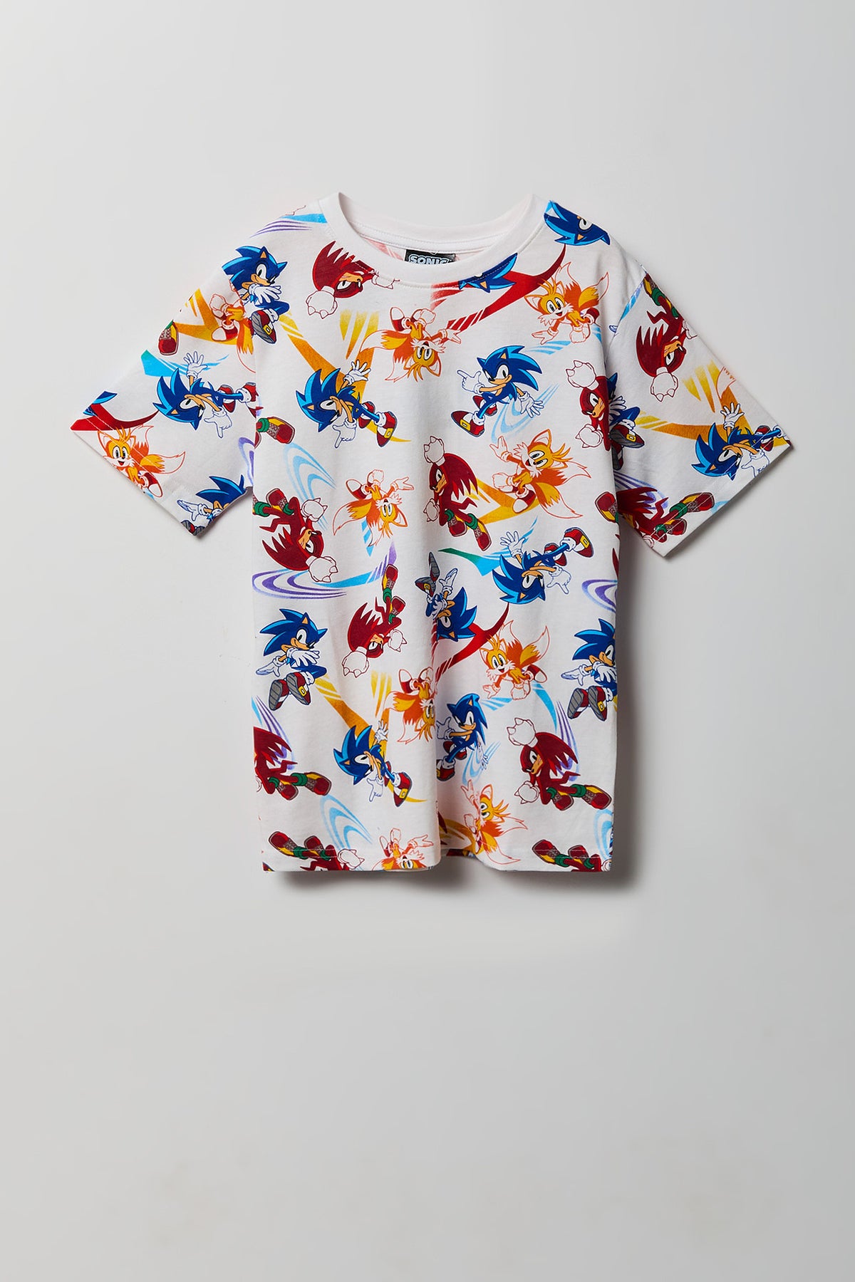T-shirt à imprimé Sonic the Hedgehog pour enfant