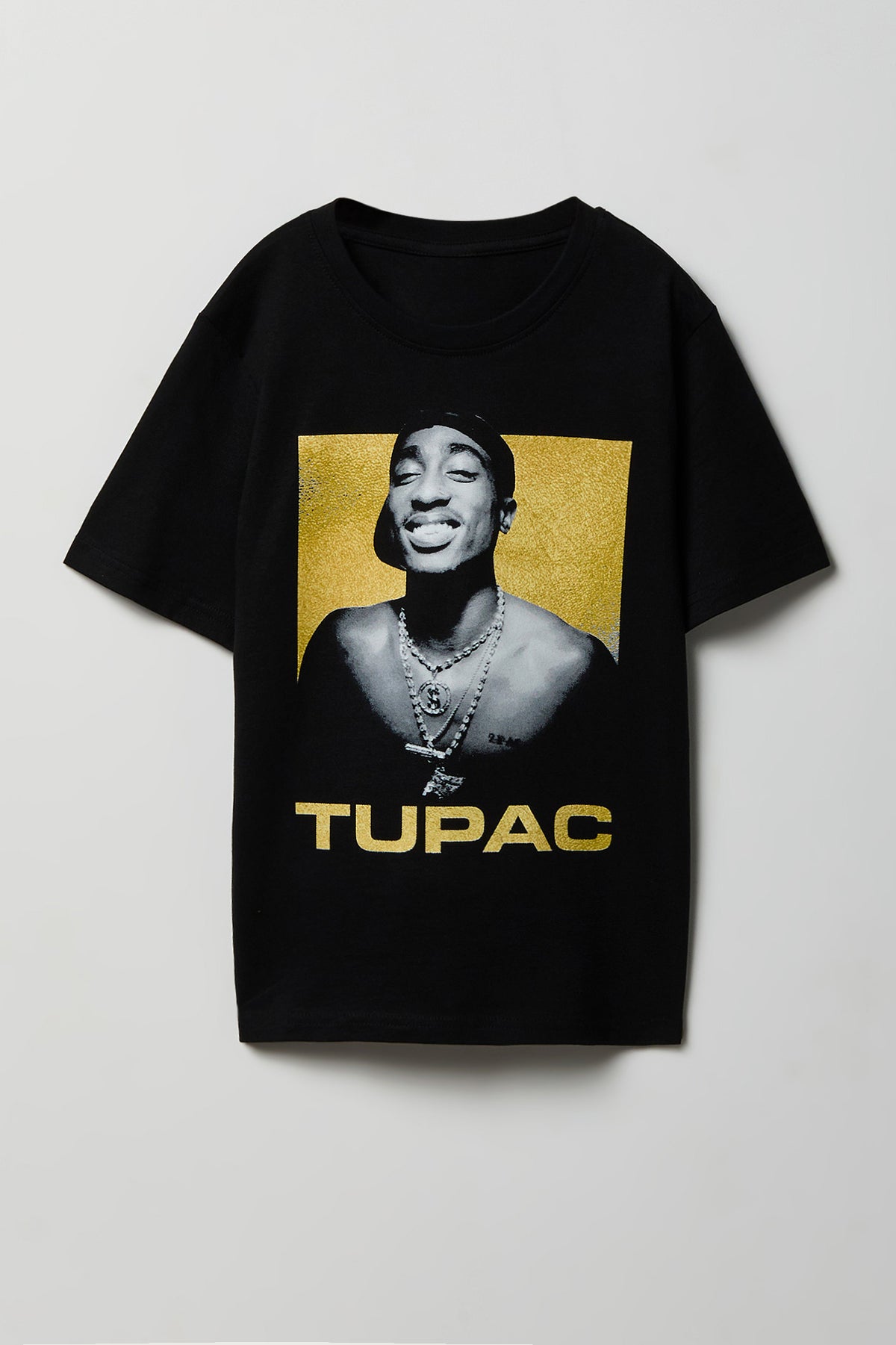 T-shirt à imprimé Tupac pour garçon