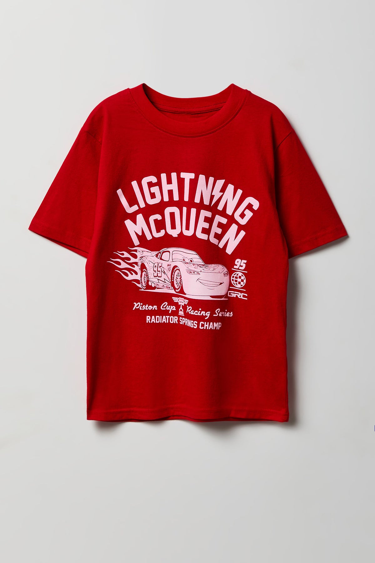 T-shirt à imprimé Lightning McQueen pour enfant