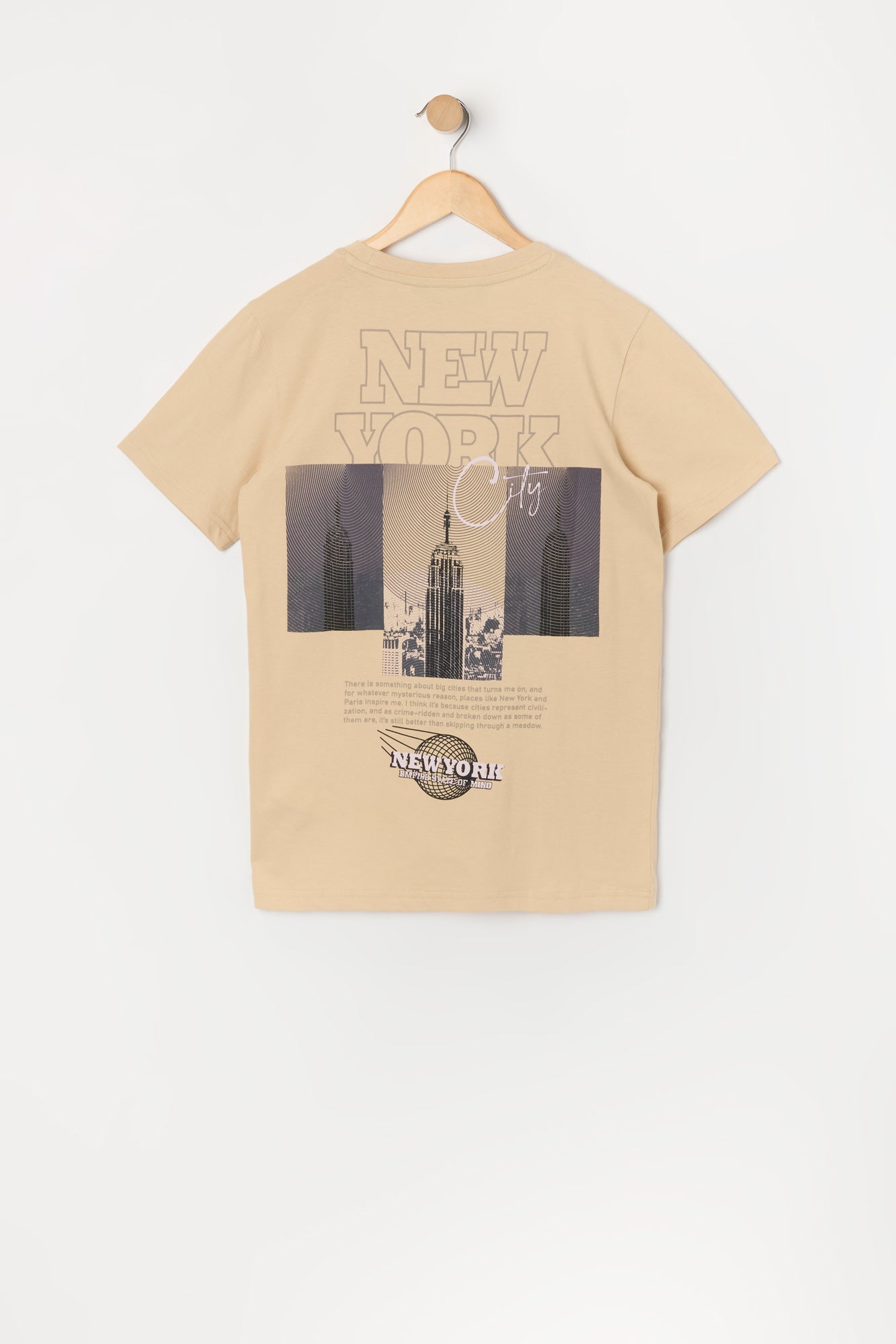 T-shirt à imprimé New York pour garçons