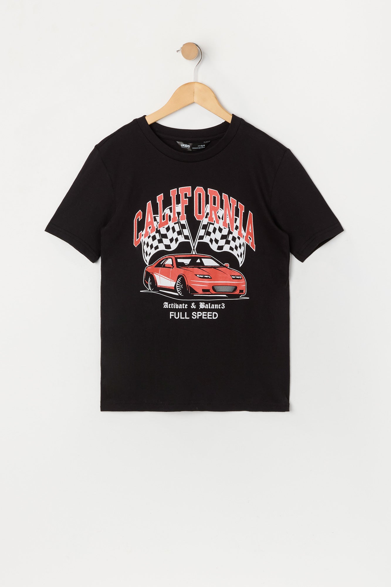 Boys California Full Speed Graphic T-Shirt