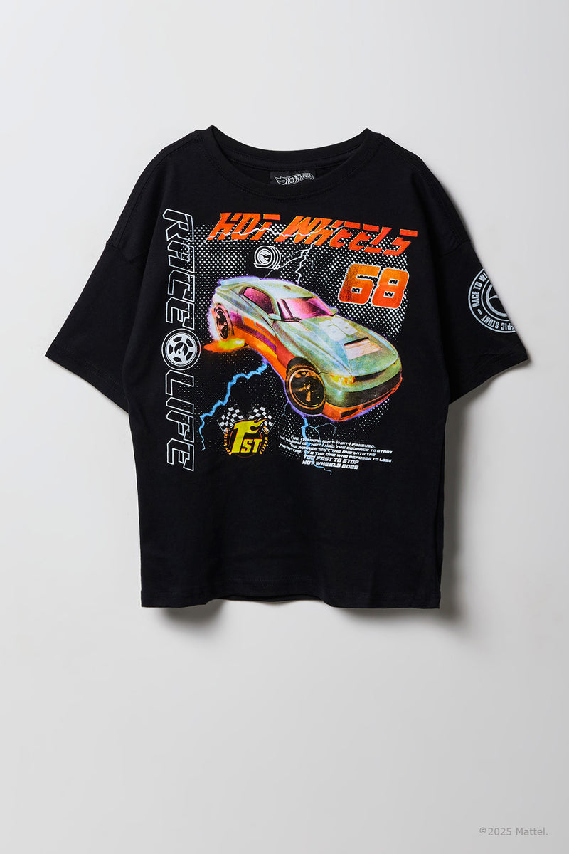 T-shirt à imprimé Hot Wheels™ Kids Race Life