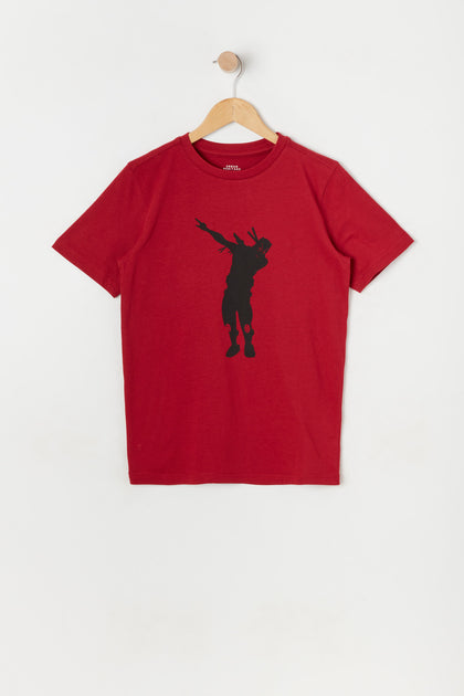 T-shirt à imprimé Dabbing pour garçon