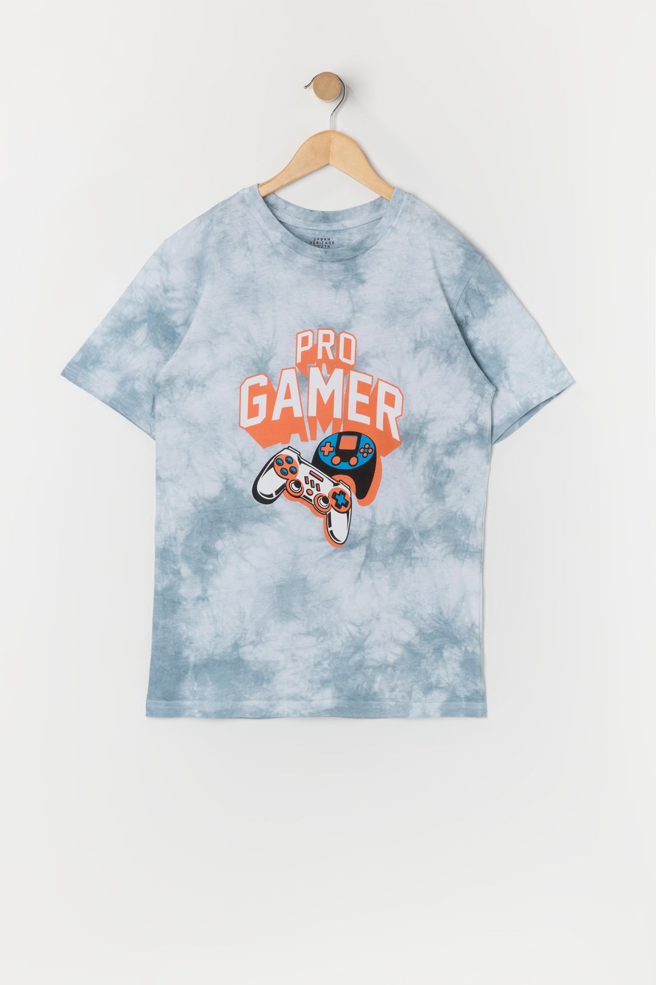 Boys Pro Gamer Graphic Tie Dye T-Shirt