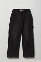 Boys Stretch Loose Fit Carpenter Jean