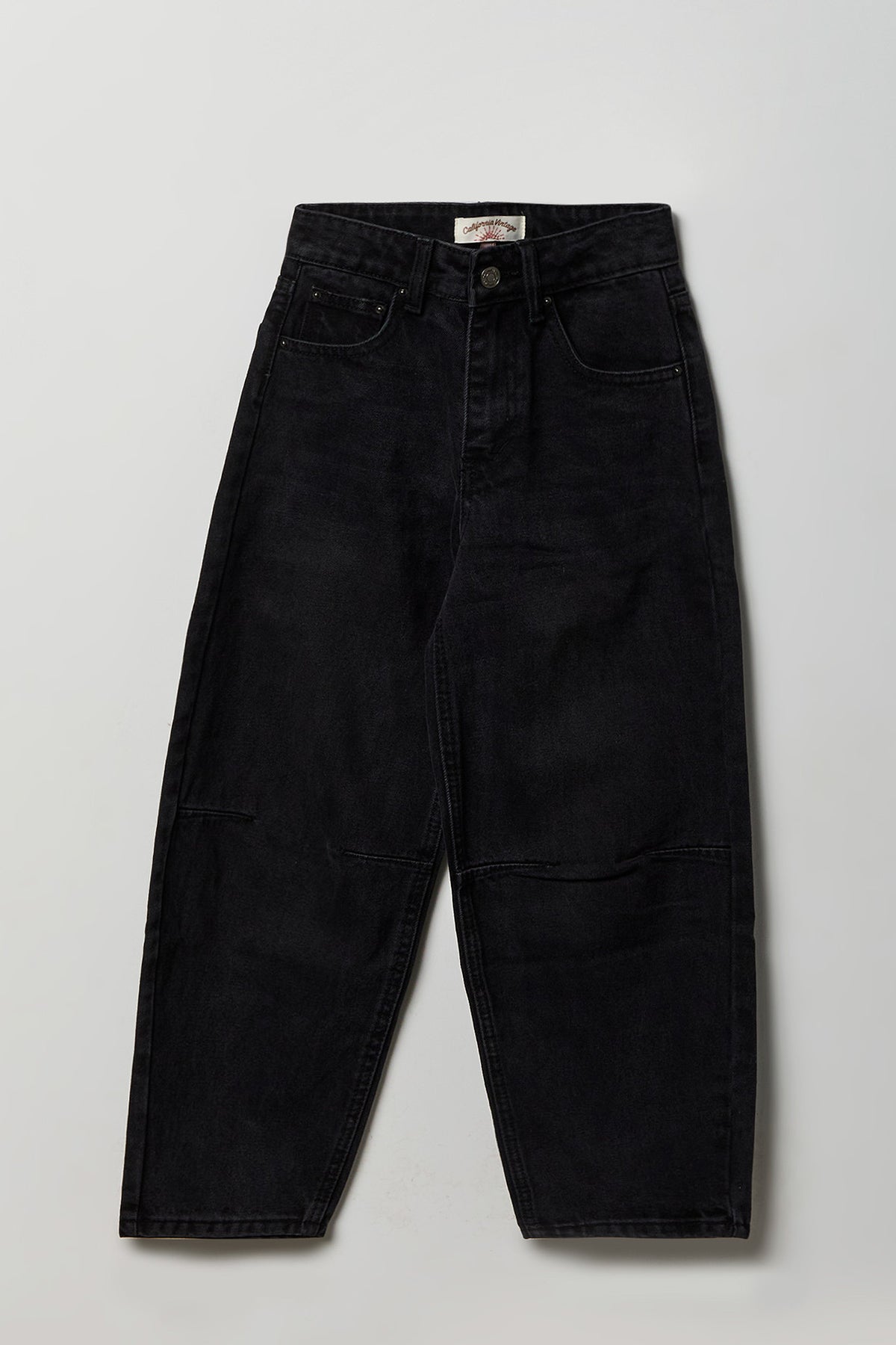 Jean à jambe baril extensible pour garçon