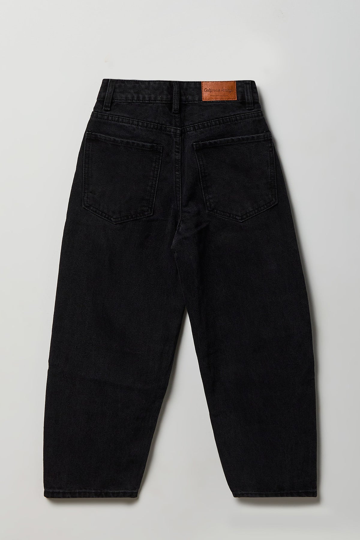 Vue alternative 2. Jean à jambe baril extensible pour garçon
