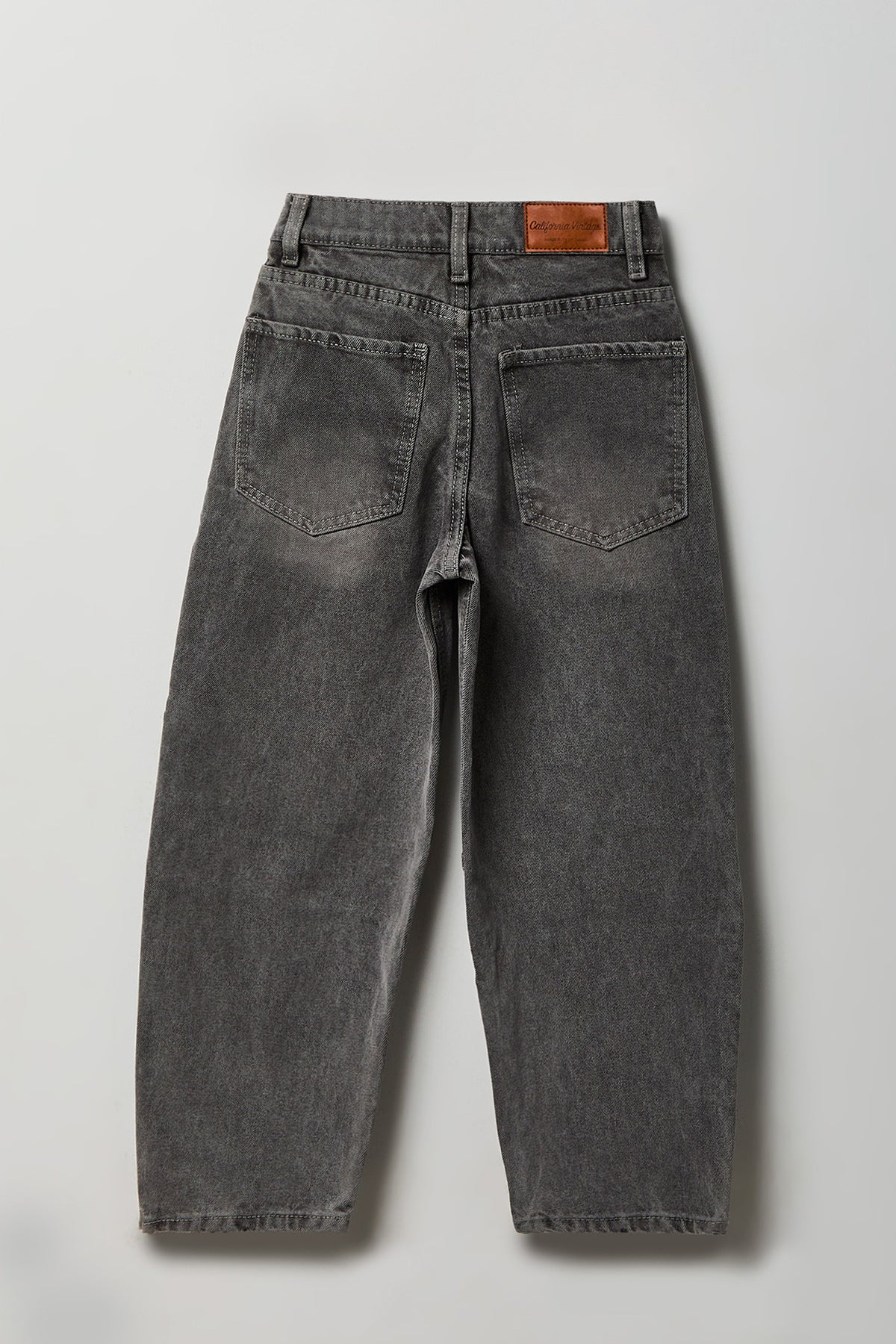 Vue alternative 2. Jean à jambe baril extensible pour garçon
